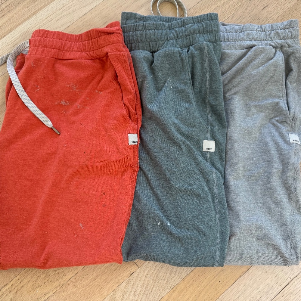 Lot of 3 VUORI Performance Jogger Size XS